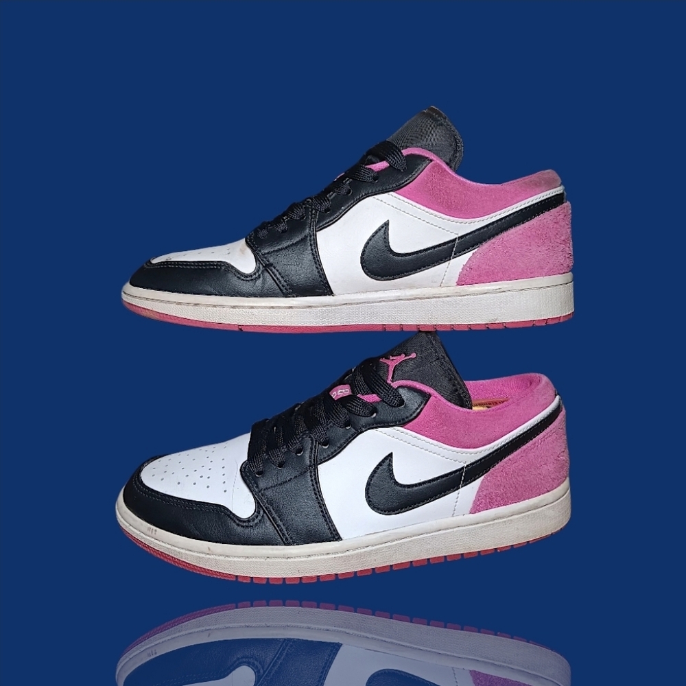 Nike Air Jordan 1 Low SE ‘Active Fuchsia’ (CK3022-005) – Men’s Size 8 GUC - Picture 8 of 12